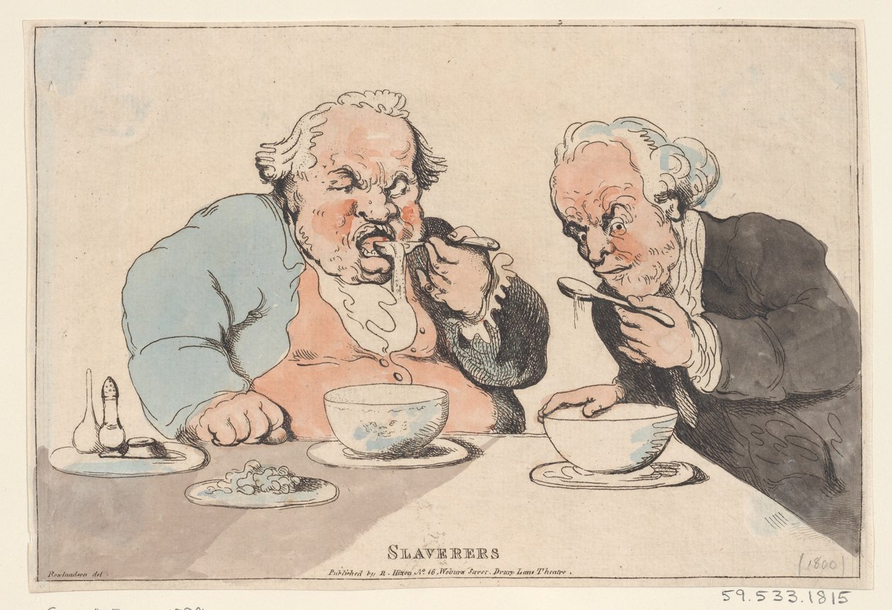 Schiavisti, 1799-1800 da Thomas Rowlandson