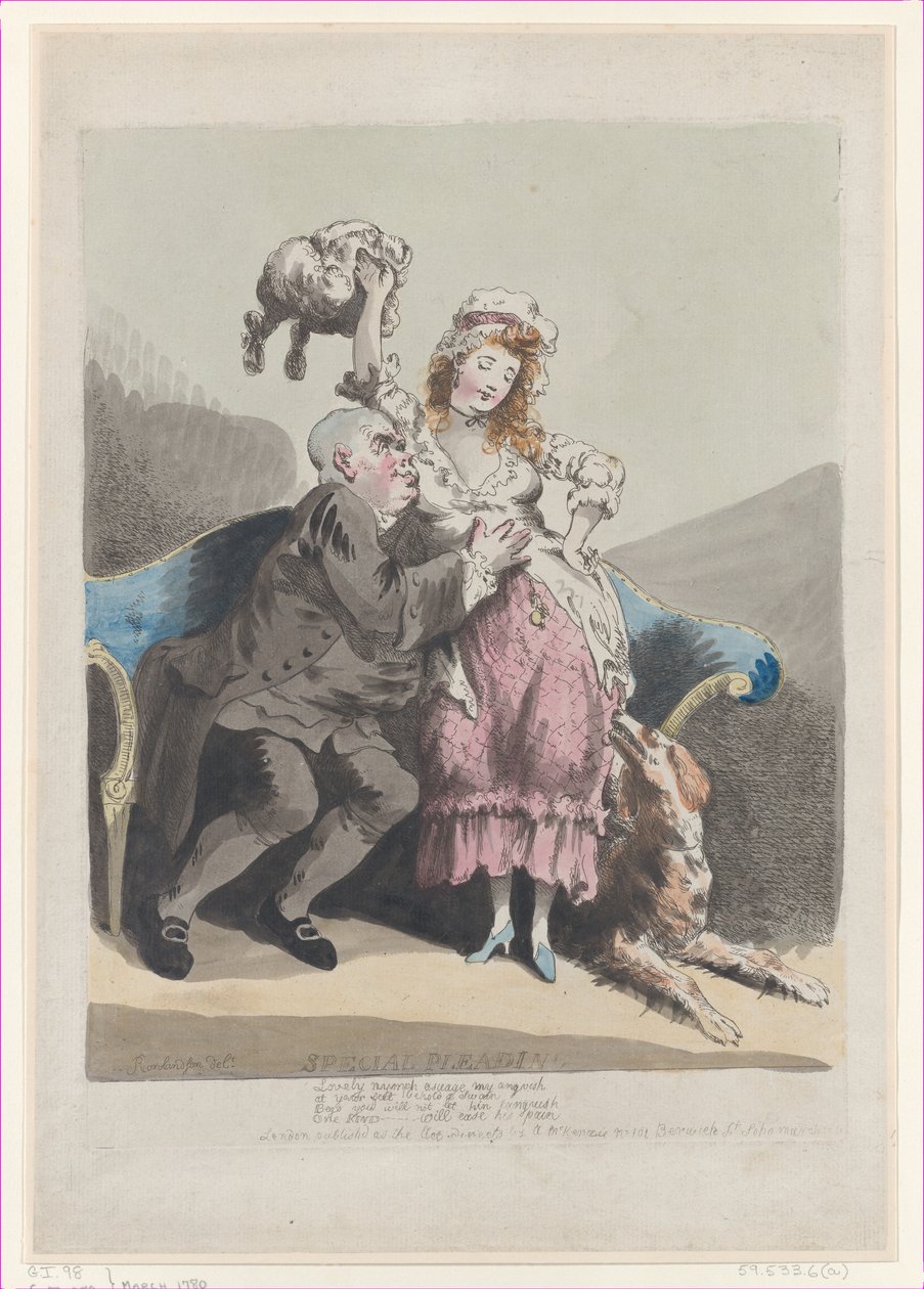 Special Pleading da Thomas Rowlandson