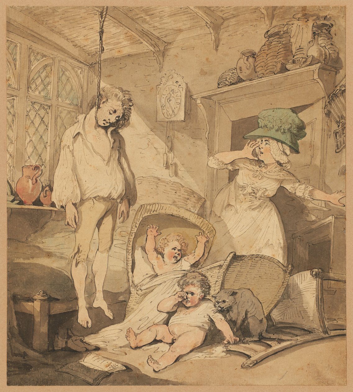 Suicidio da Thomas Rowlandson