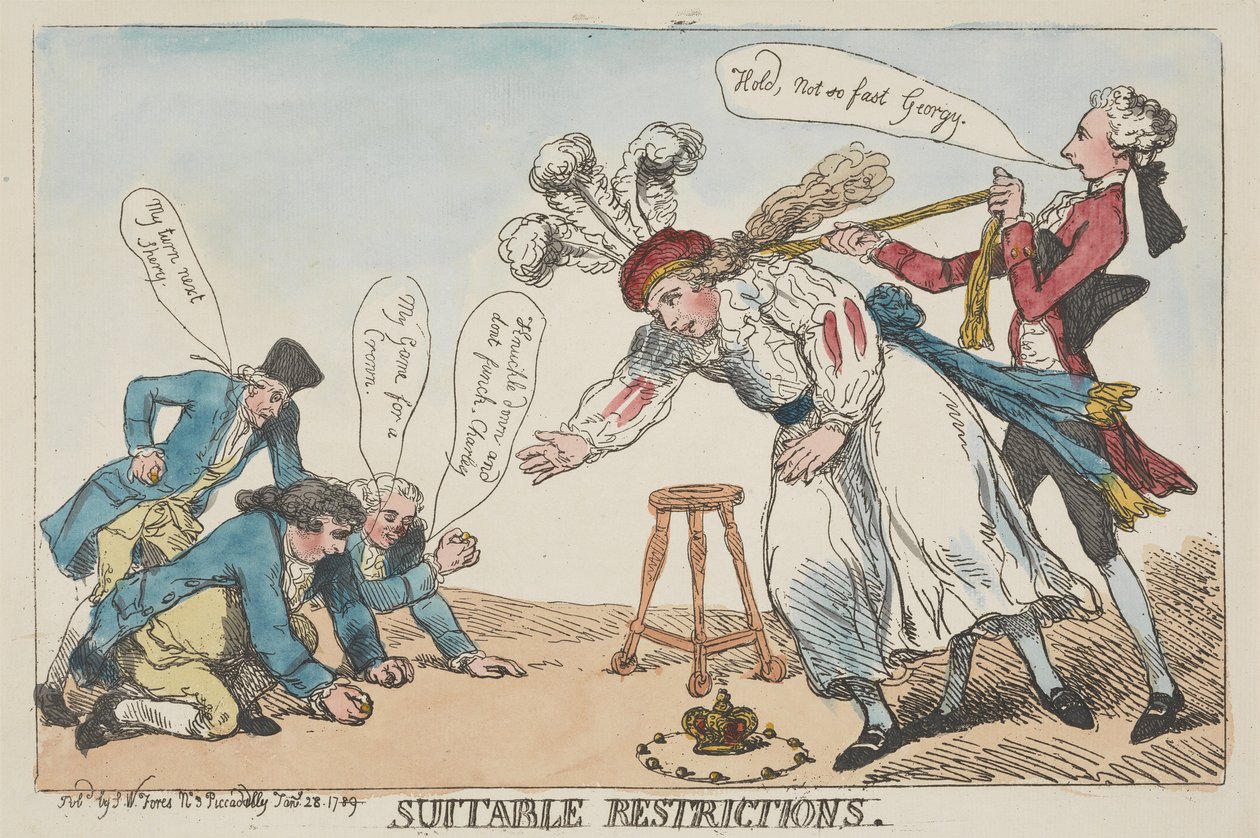 Restrizioni adeguate da Thomas Rowlandson