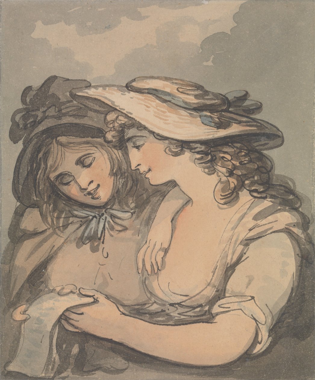 I cantanti di ballate da Thomas Rowlandson