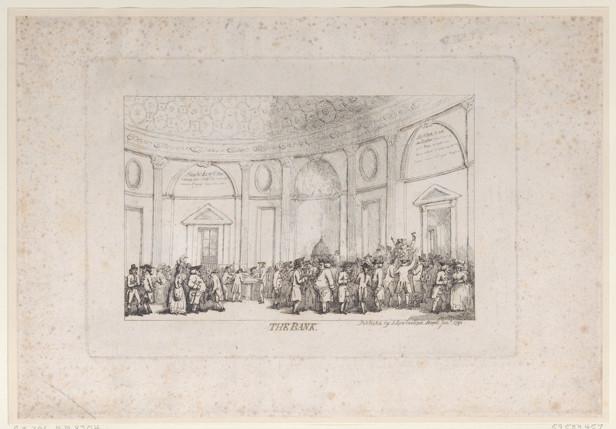 La banca da Thomas Rowlandson