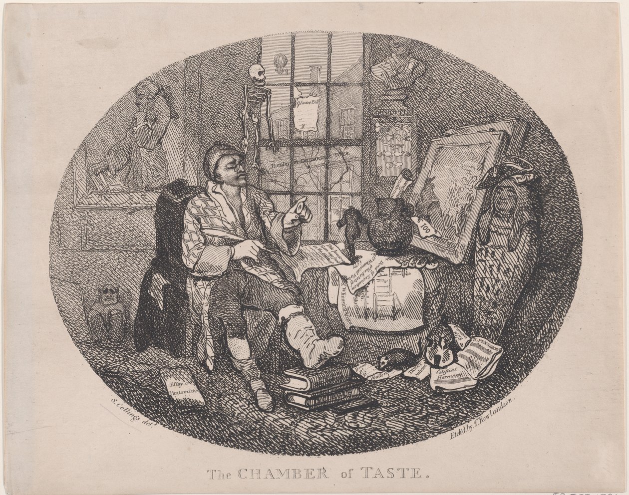 La Camera del Gusto da Thomas Rowlandson