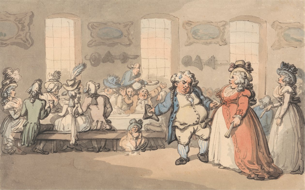 I Comfort di Bath: La Colazione da Thomas Rowlandson
