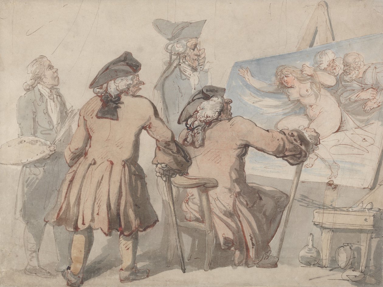 Gli intenditori da Thomas Rowlandson