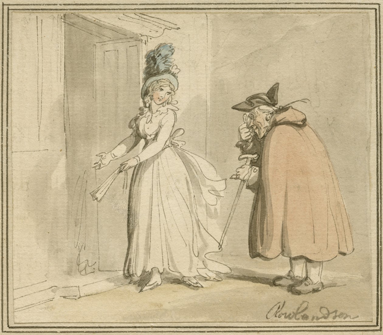 La Cortigiana da Thomas Rowlandson