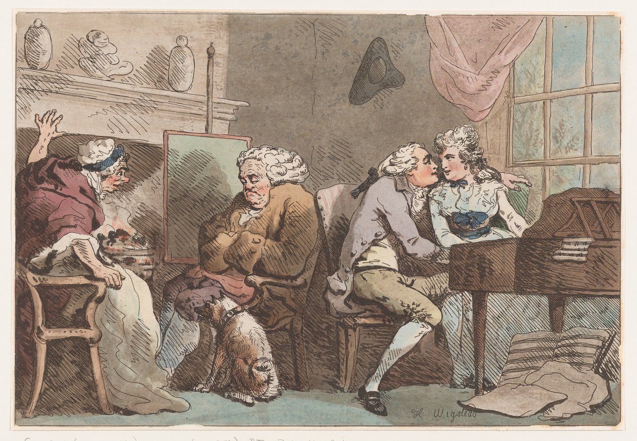 La Scoperta da Thomas Rowlandson