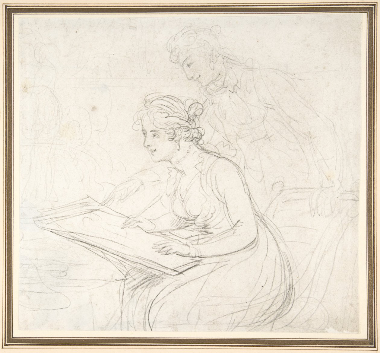 La lezione di disegno da Thomas Rowlandson