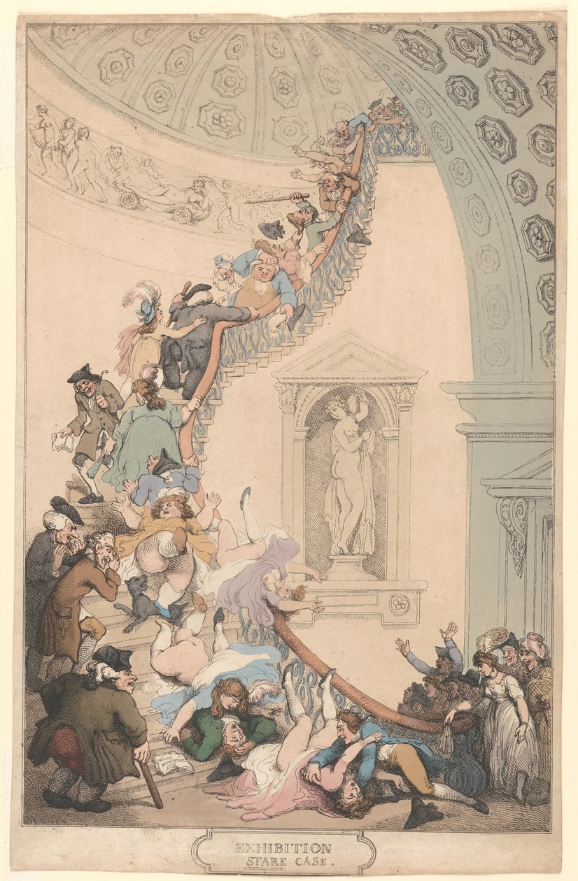 La mostra "Stare-Case" da Thomas Rowlandson