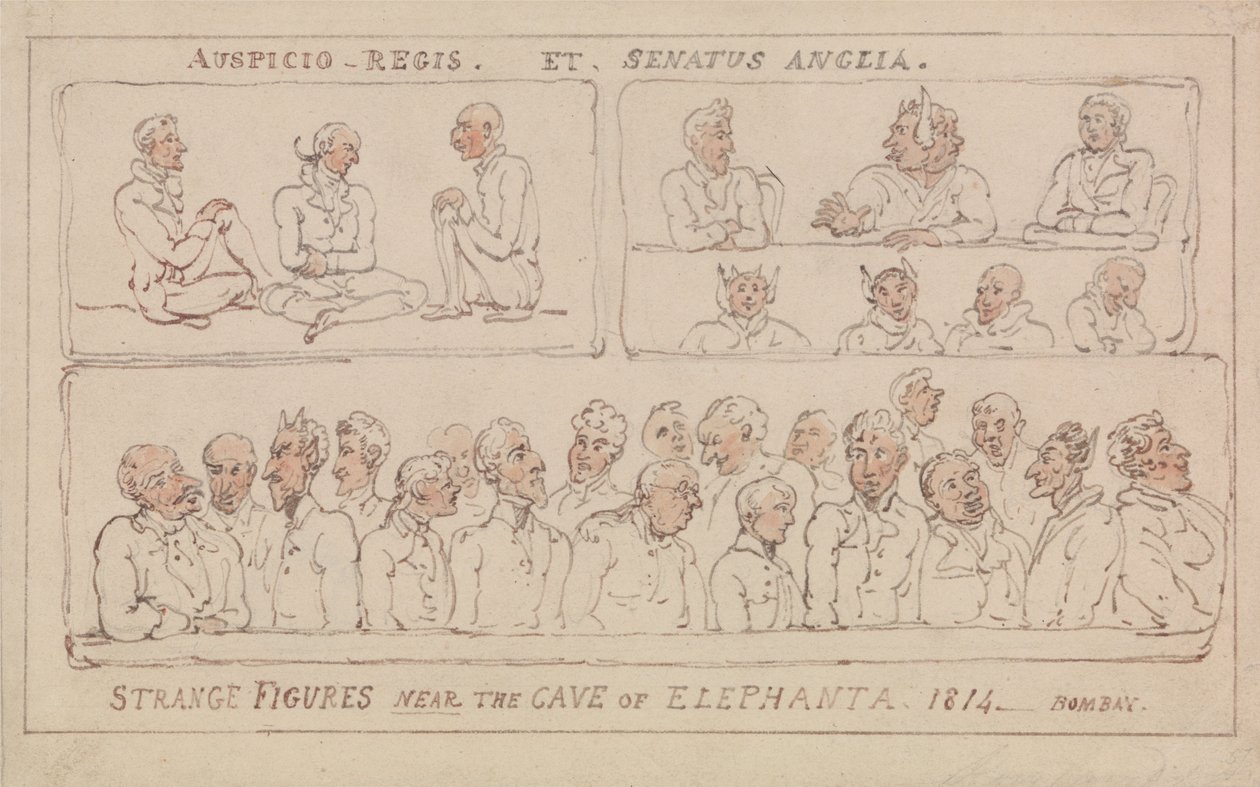 Il Gran Maestro ovvero Le avventure di Qui Hi nell’Hindostan da Thomas Rowlandson