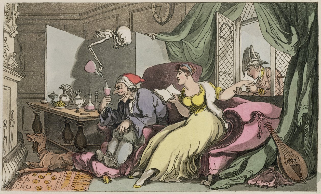 La luna di miele, illustrazione da 