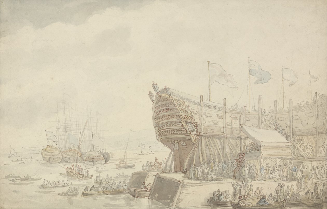 Il varo della H.M.S. 