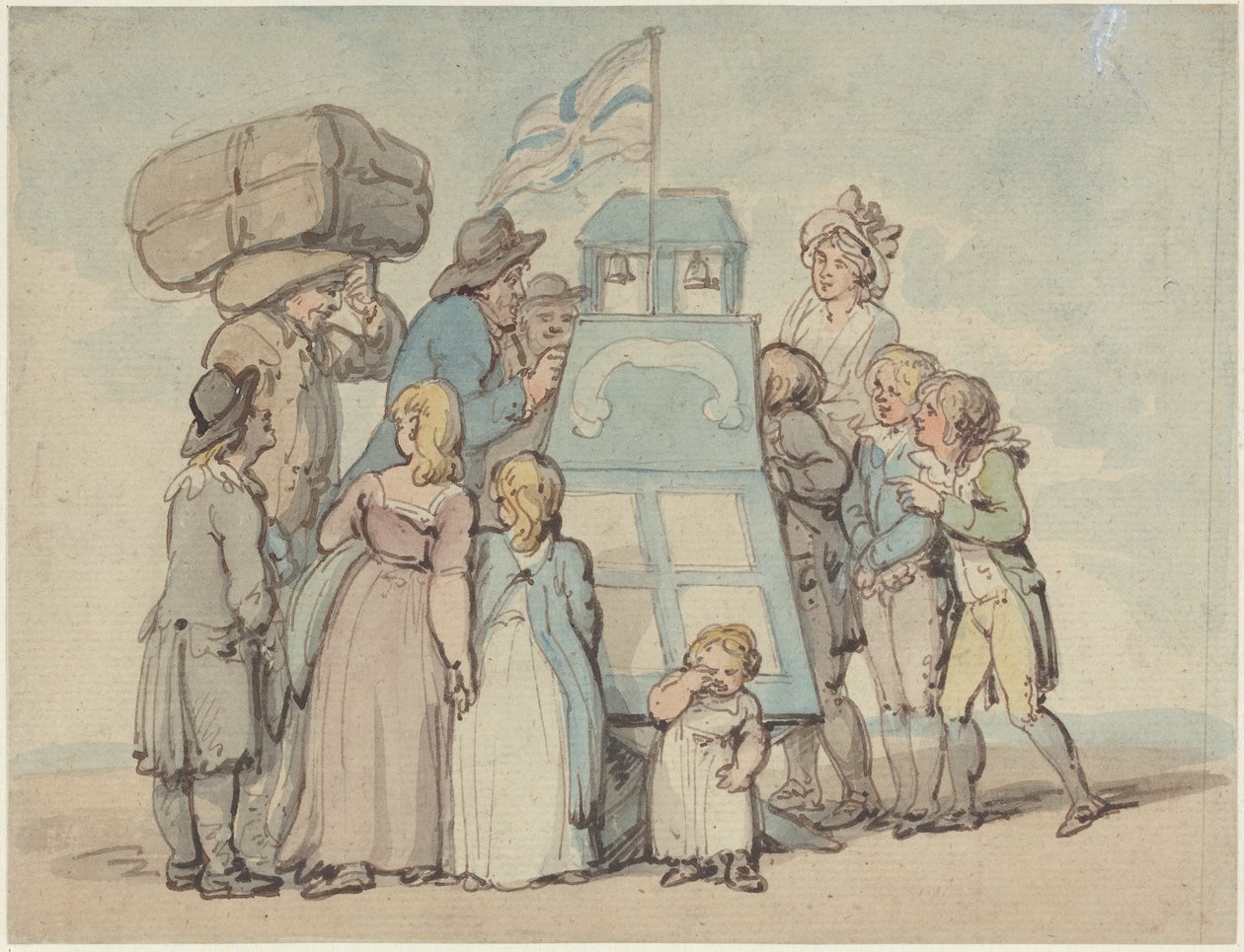Il Peep Show da Thomas Rowlandson