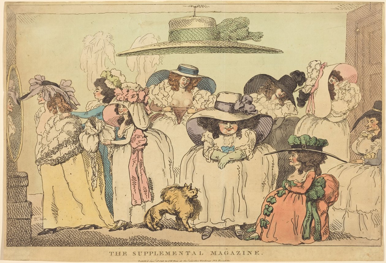 La rivista supplementare da Thomas Rowlandson