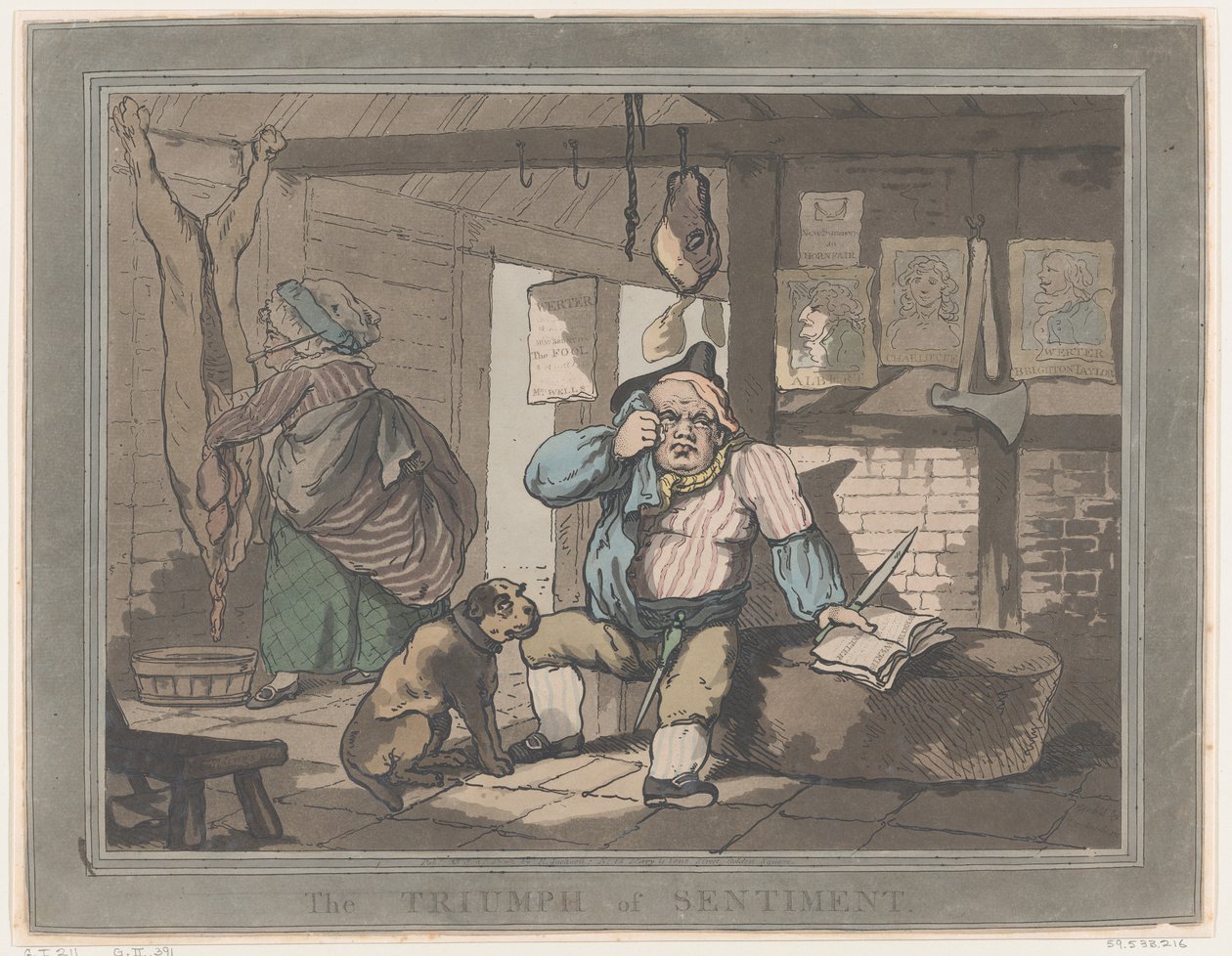 Il trionfo del sentimento da Thomas Rowlandson