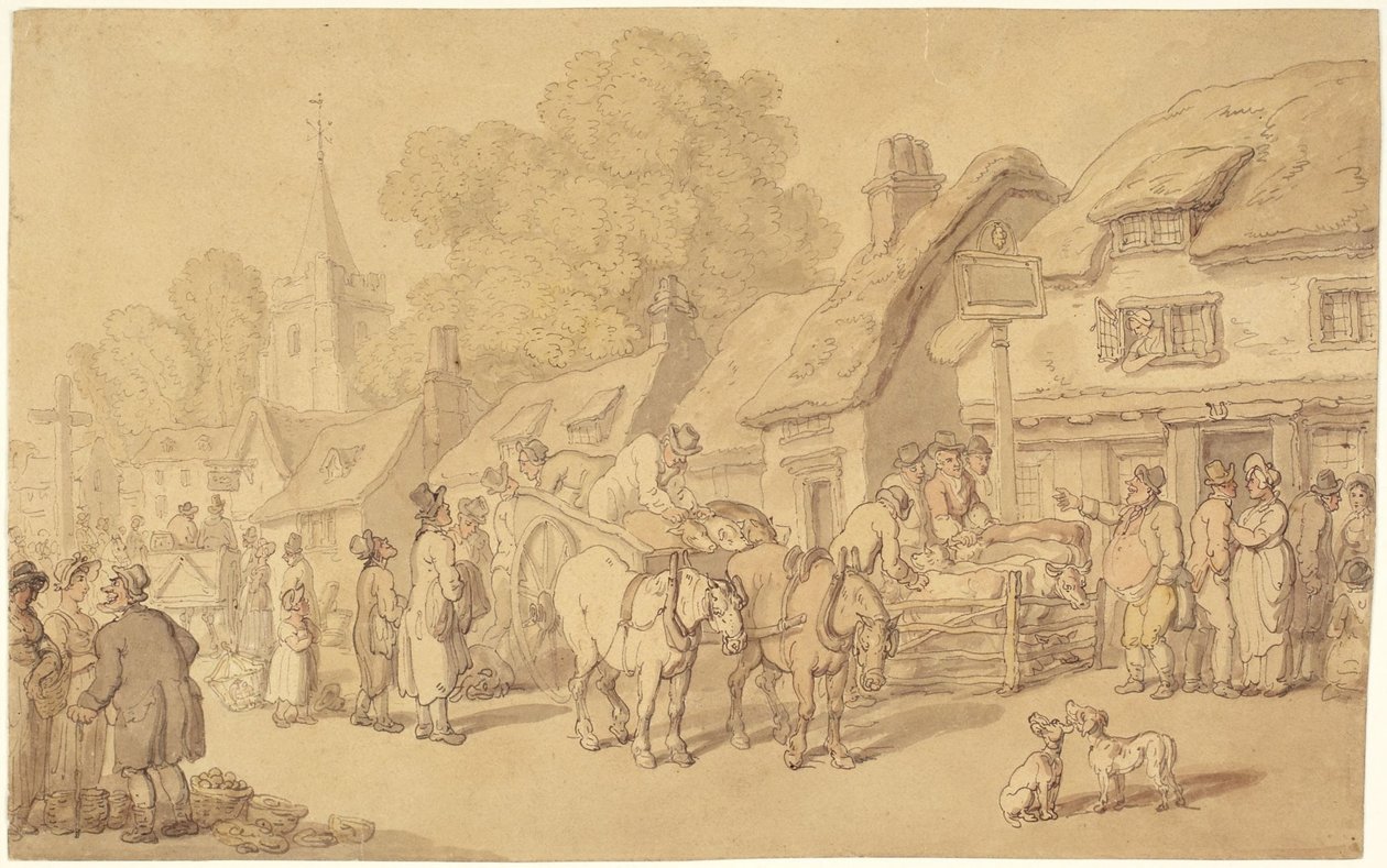 La locanda "The Woolpack" da Thomas Rowlandson