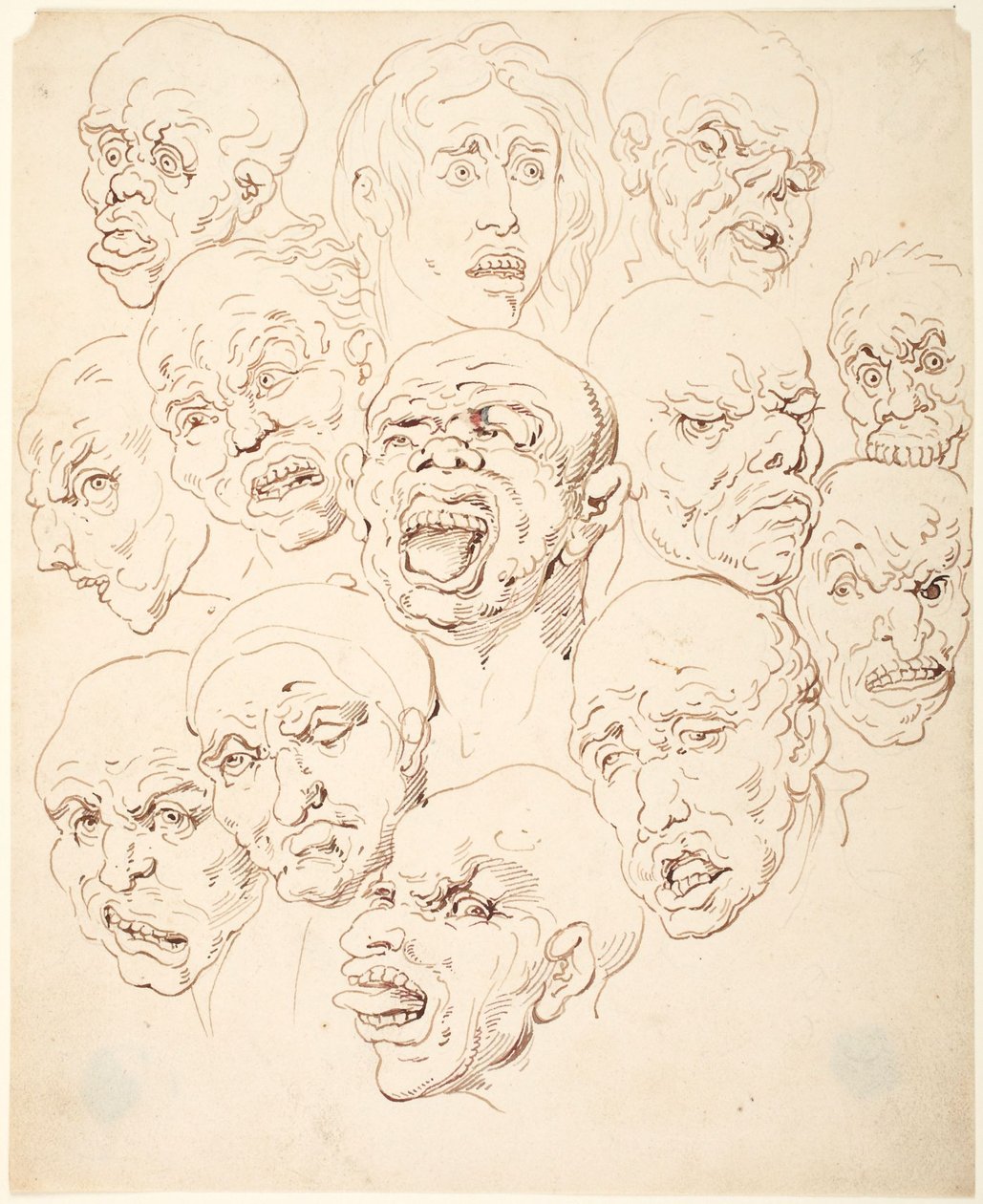 Tredici teste da Thomas Rowlandson