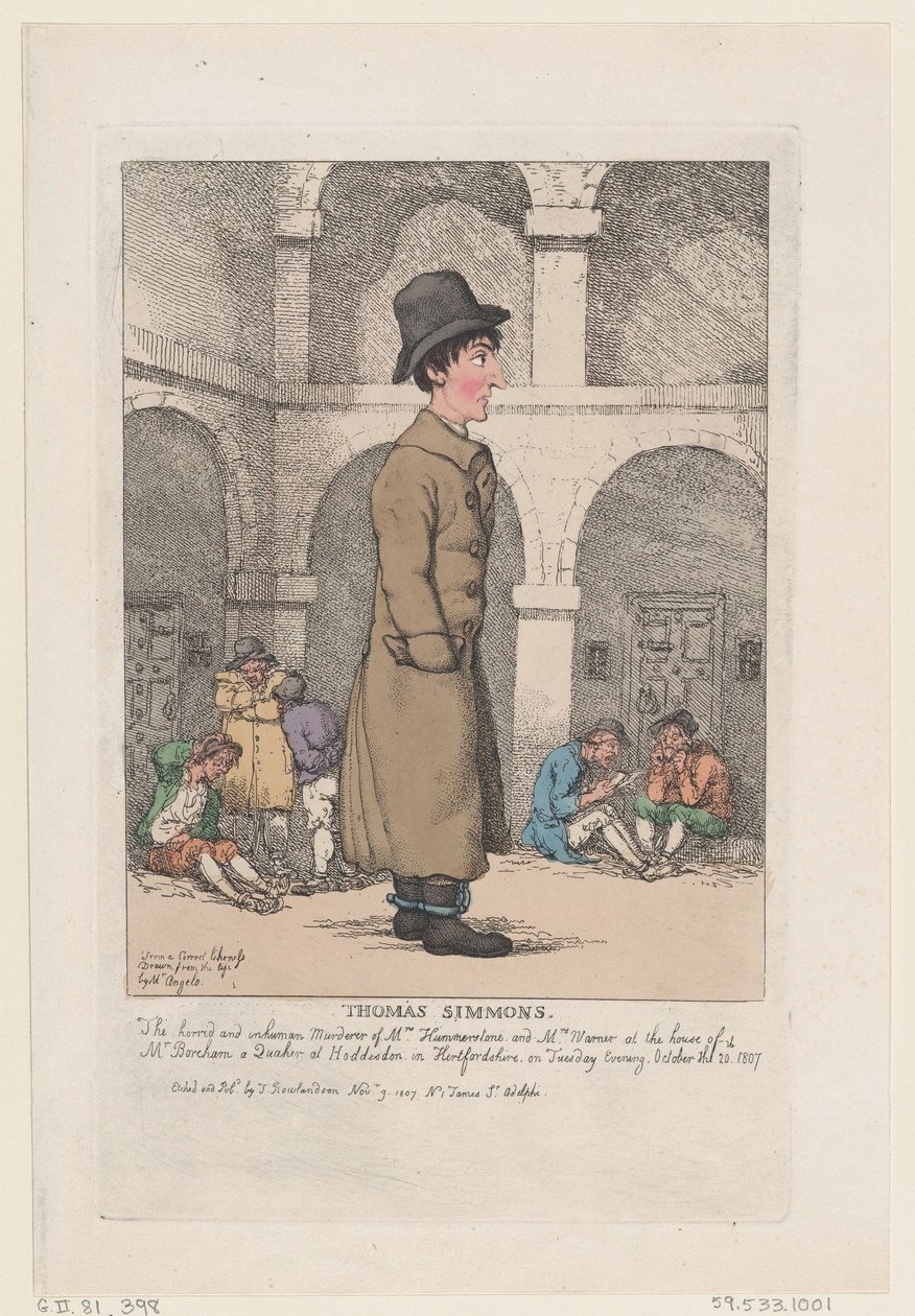 Thomas Simmons da Thomas Rowlandson