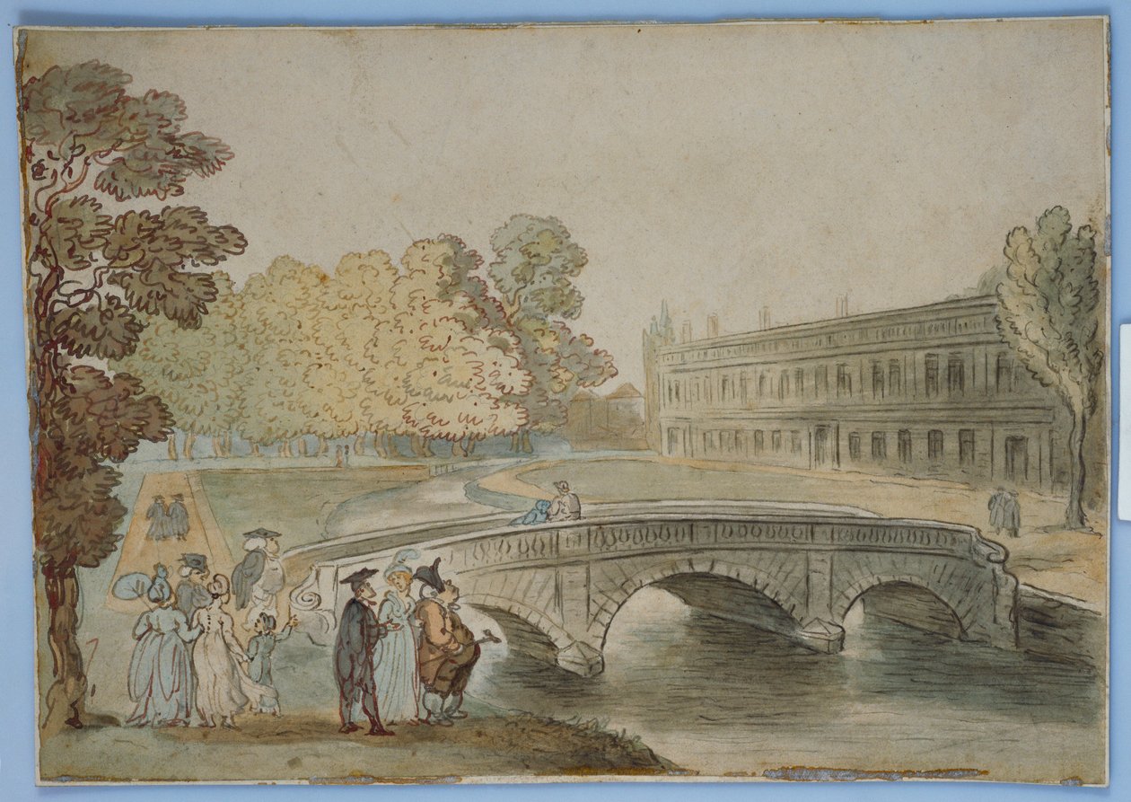 Biblioteca di Trinity, Cambridge da Thomas Rowlandson