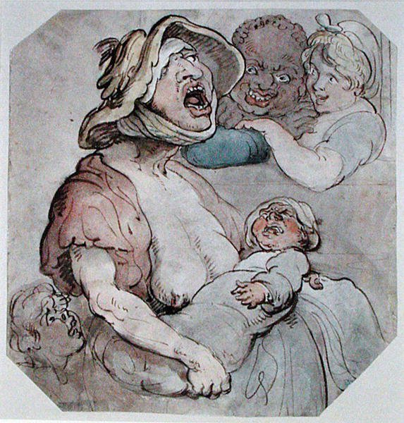 Balia interrotta da Thomas Rowlandson