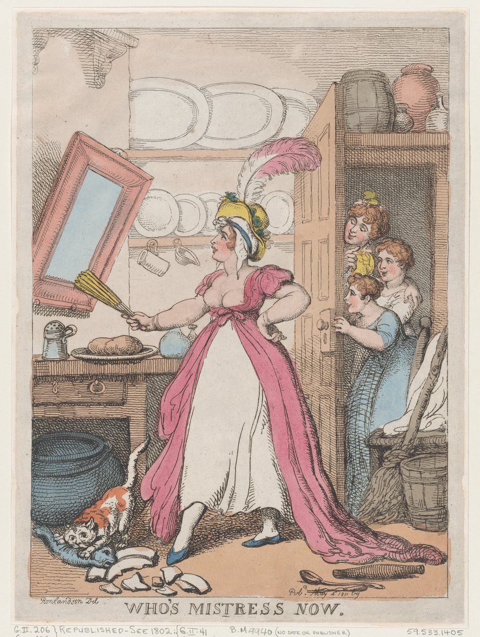 Chi è la padrona ora da Thomas Rowlandson
