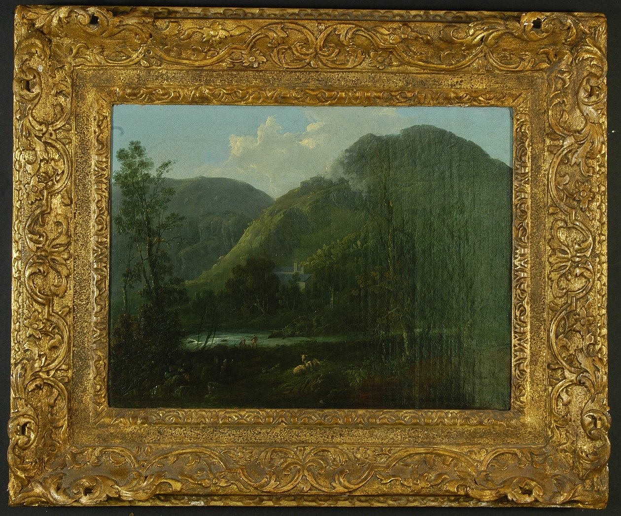 Rydal Hall, c.1790 da Thomas Sautelle Roberts