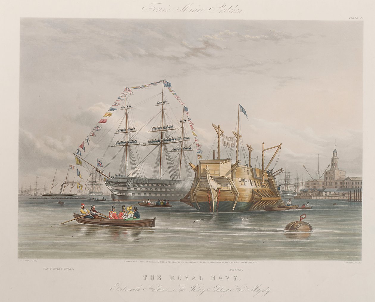 La Royal Navy. Porto di Portsmouth - la 