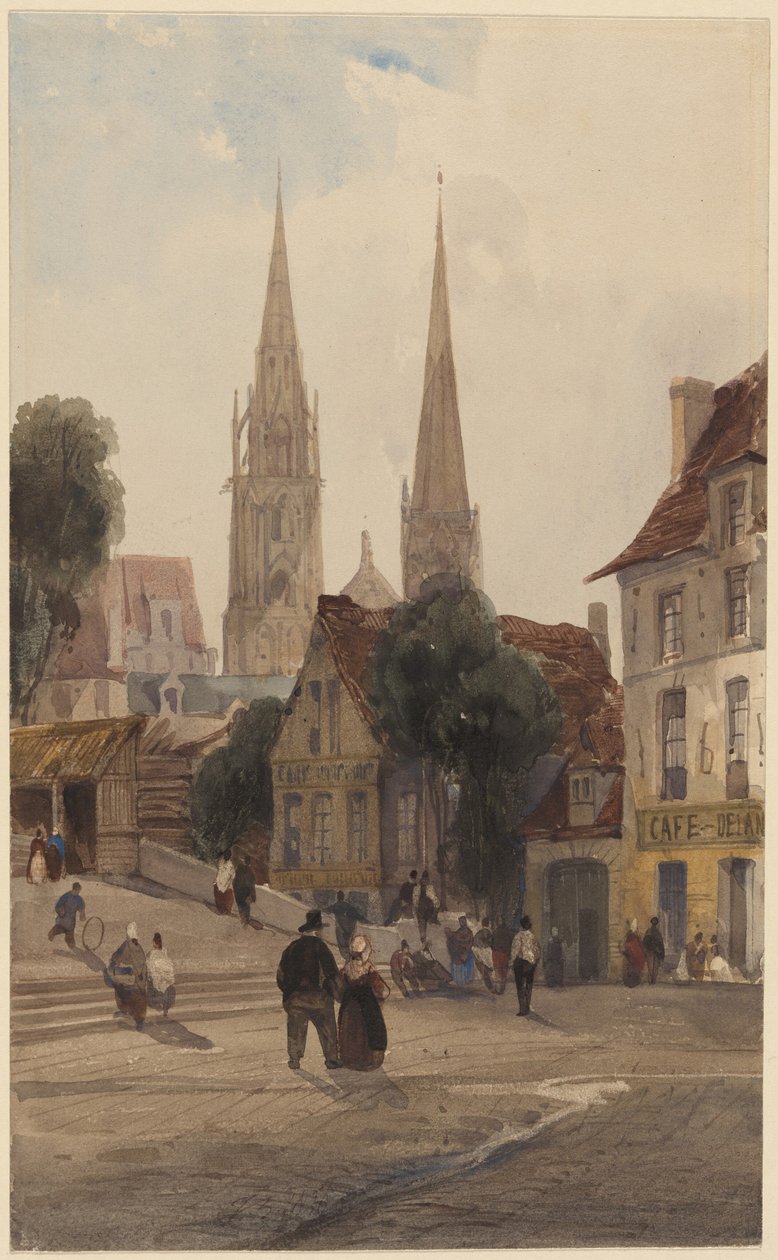 Una strada a Chartres da Thomas Shotter Boys