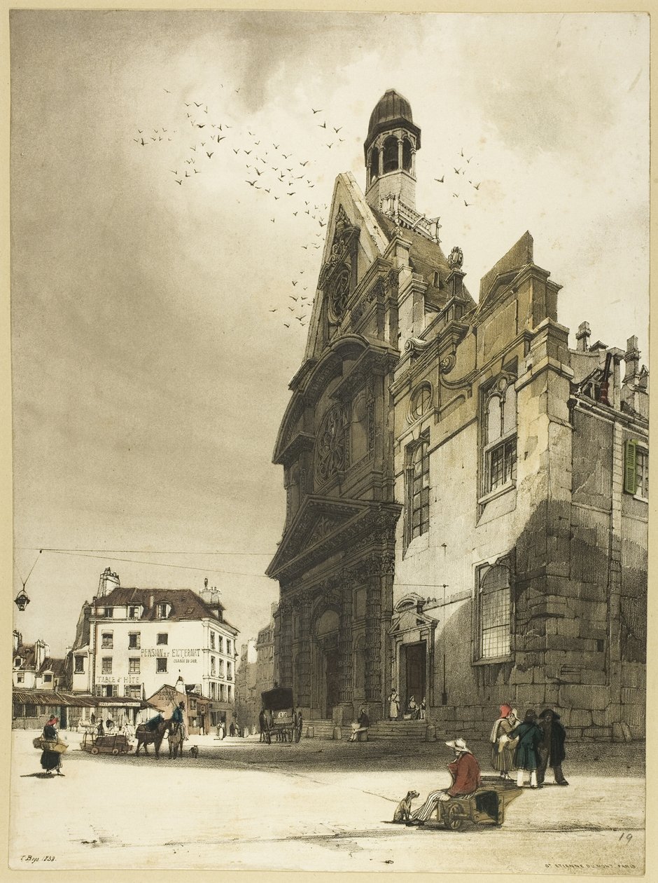 Chiesa di St. Etienne du Mont, Parigi da Thomas Shotter Boys