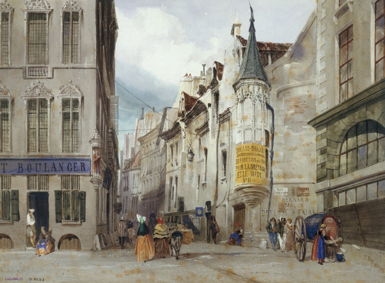 Incrocio tra la via Tison e la via Jean Bailleul da Thomas Shotter Boys