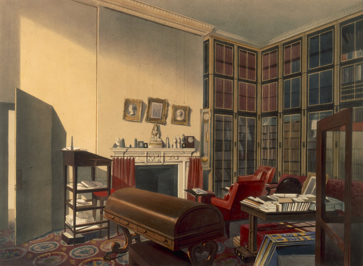La stanza del duca, Apsley House, di T. Boys da Thomas Shotter Boys