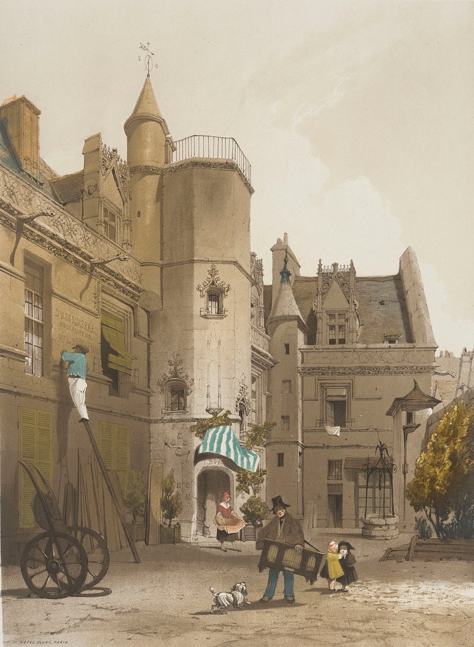 Hôtel de Cluny, Parigi da Thomas Shotter Boys