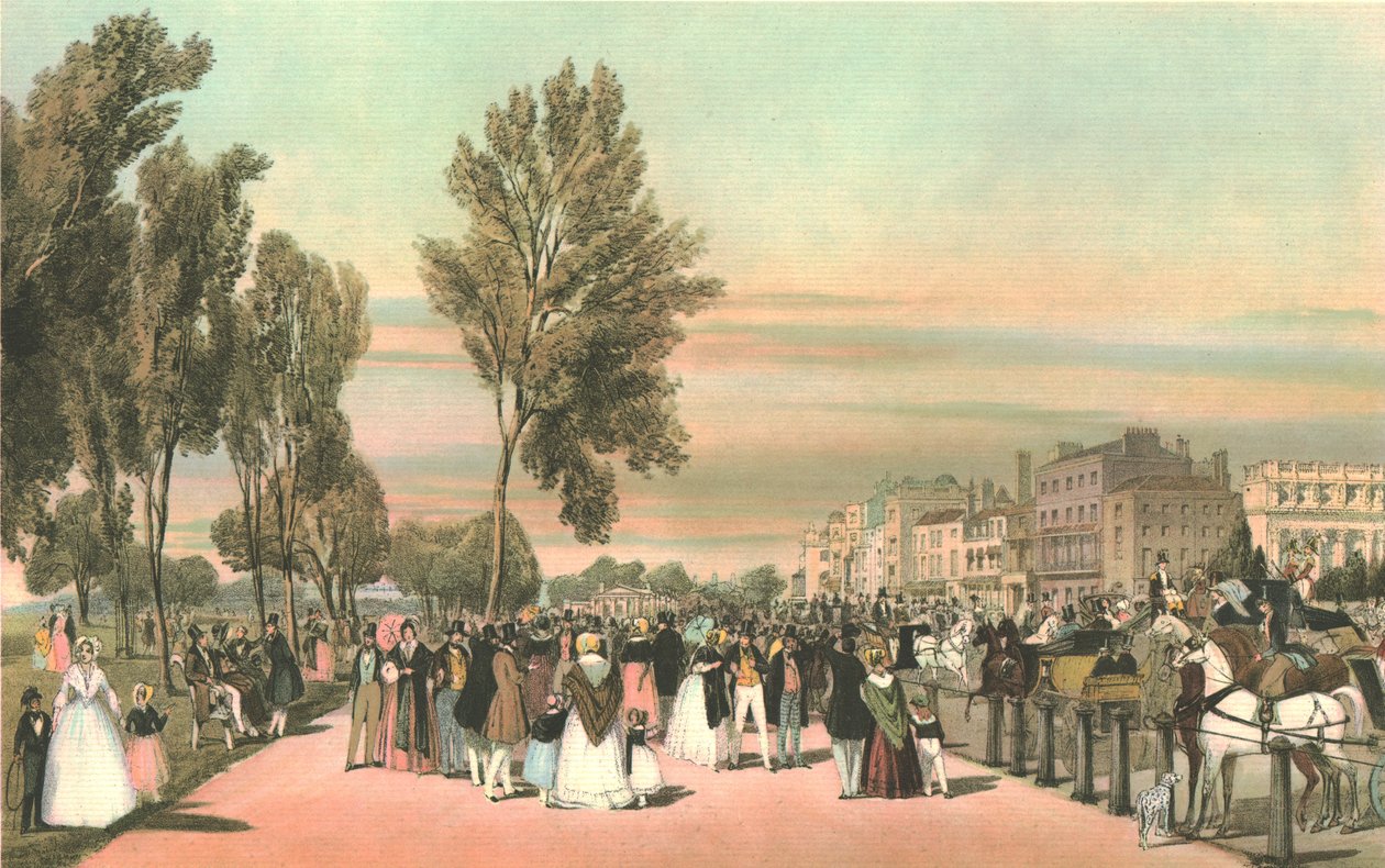 Hyde Park vicino a Grosvenor Gate da Thomas Shotter Boys