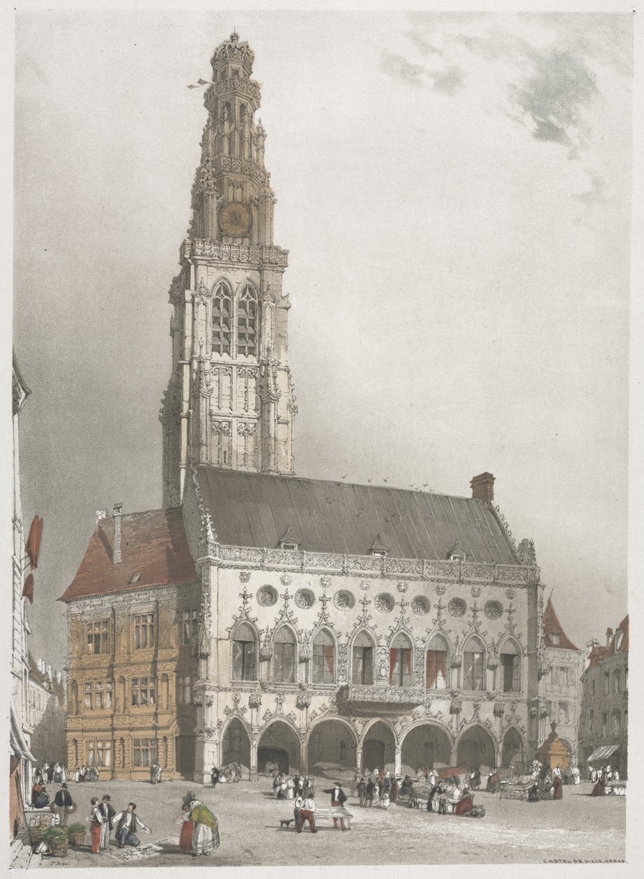 Architettura Pittoresca a Parigi, Gand, Anversa, Rouen: L