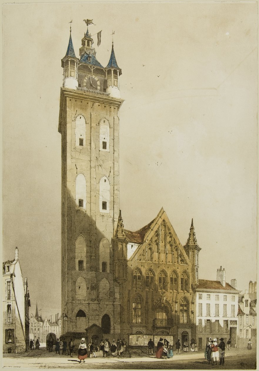 Architettura Pittoresca a Parigi, Gand, Anversa, Rouen, ecc. da Thomas Shotter Boys