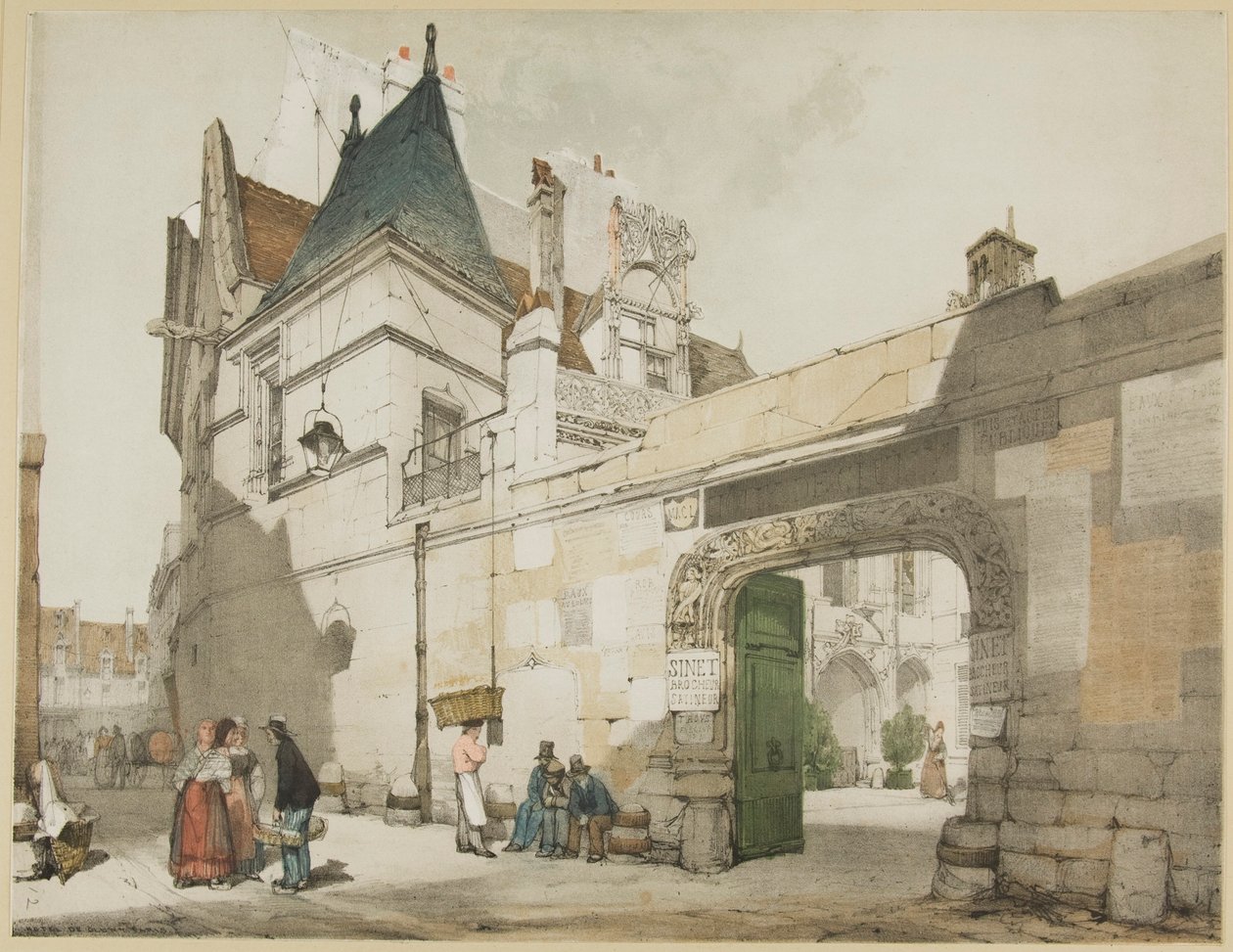 Architettura pittoresca a Parigi, Gand, Anversa, Touen, ecc. da Thomas Shotter Boys