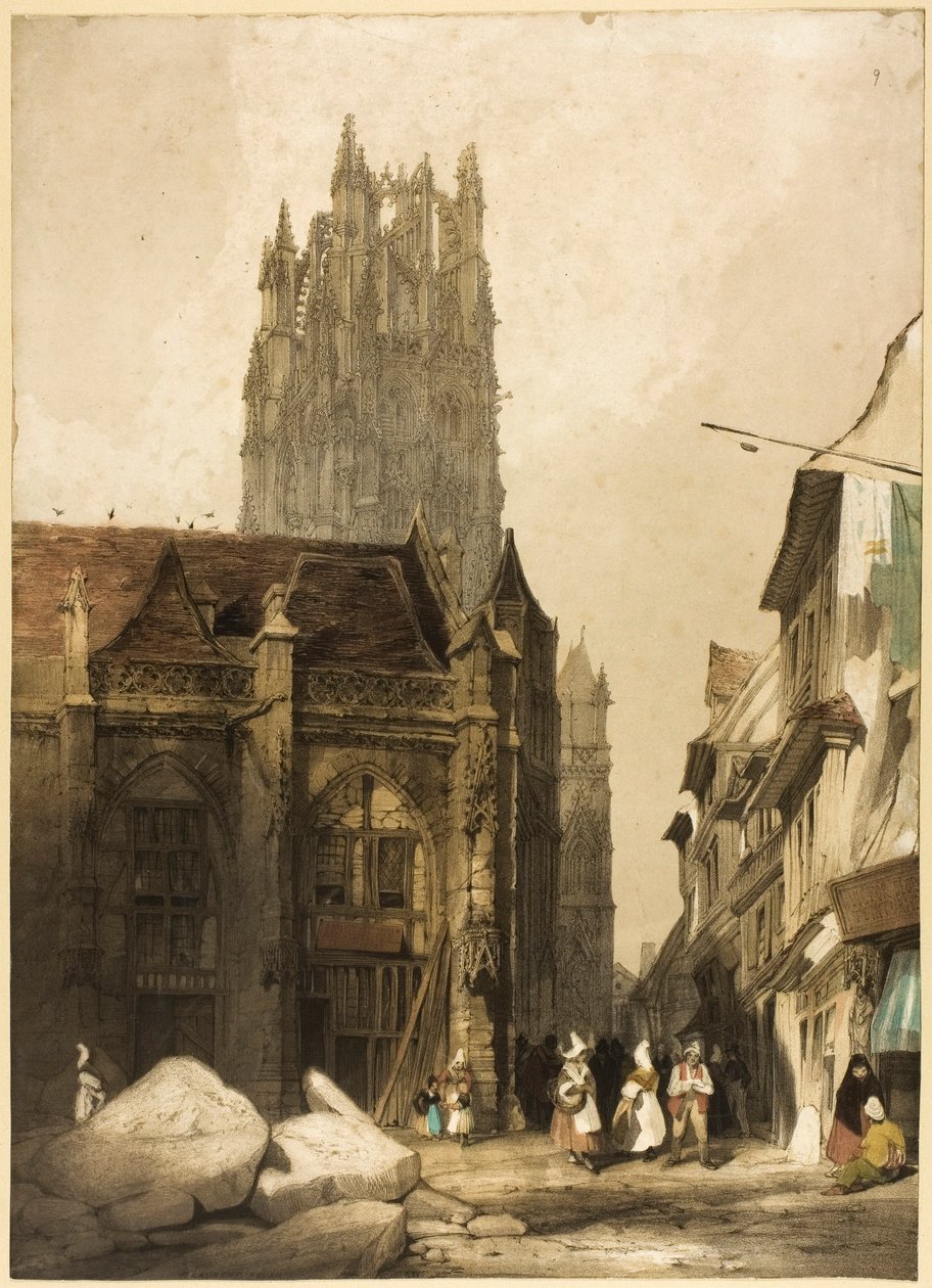 Architettura pittoresca a Parigi, Gand, Anversa, Touen, ecc. da Thomas Shotter Boys