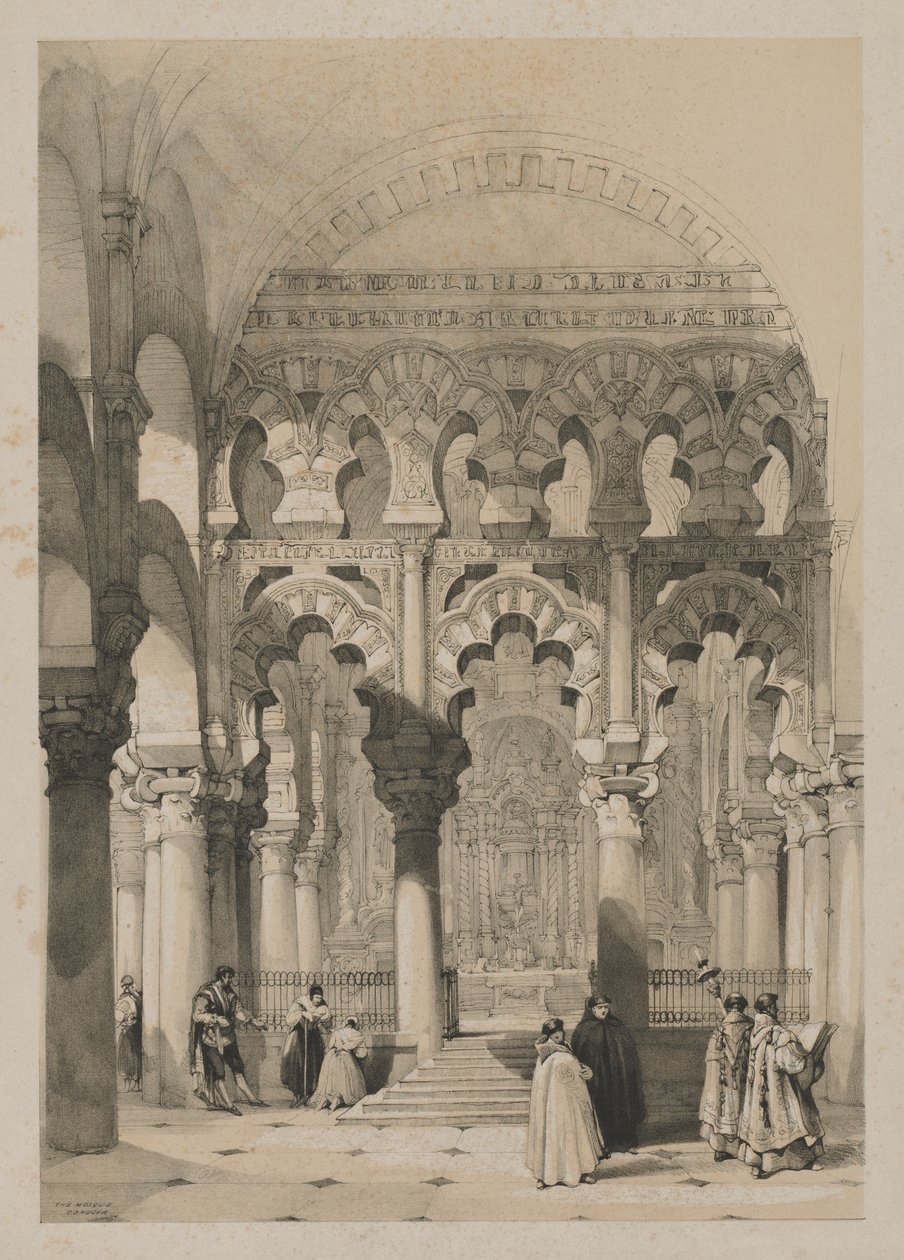 Schizzi Pittoreschi in Spagna: La Moschea, Cordova da Thomas Shotter Boys