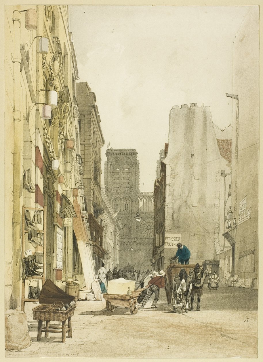 Rue Notre Dame, Parigi da Thomas Shotter Boys