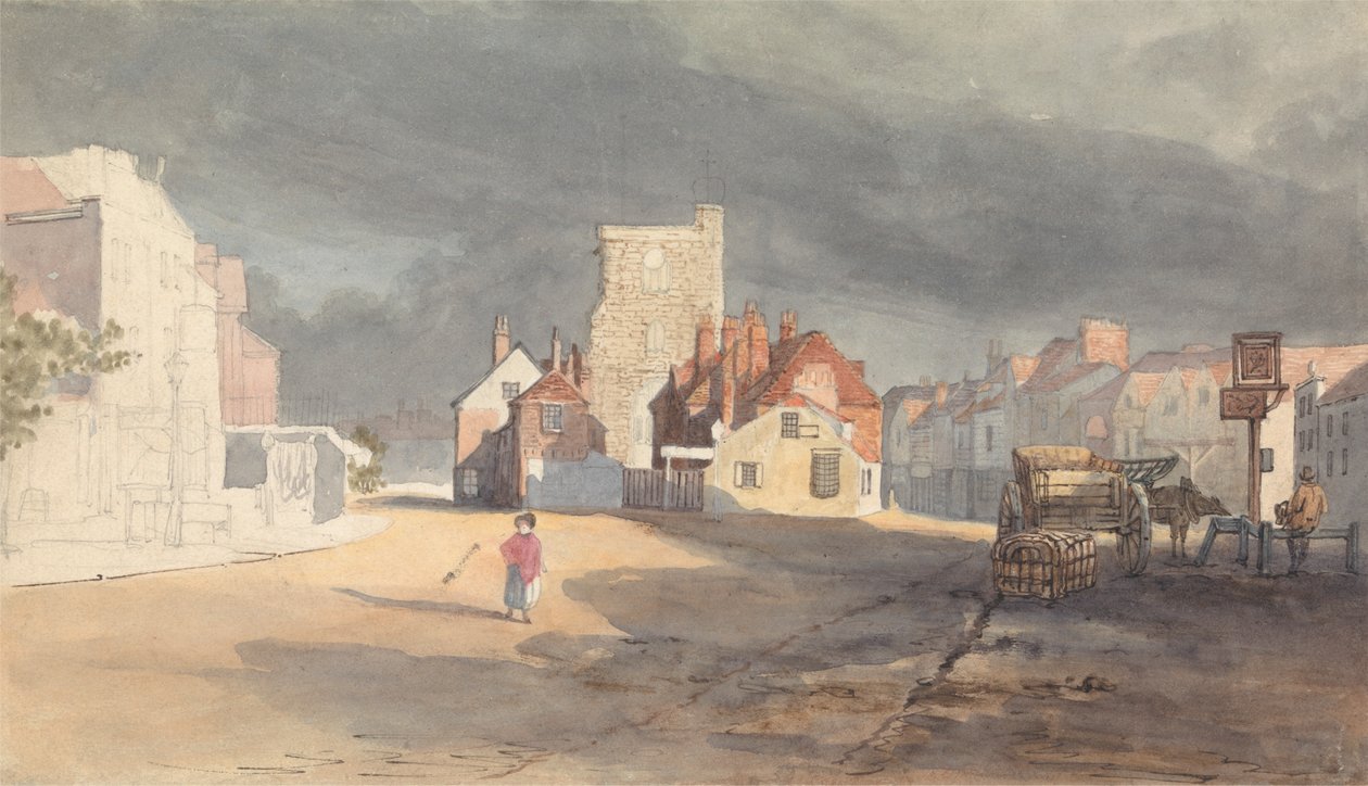 Scena di strada a Stratford by Bow da Thomas Shotter Boys