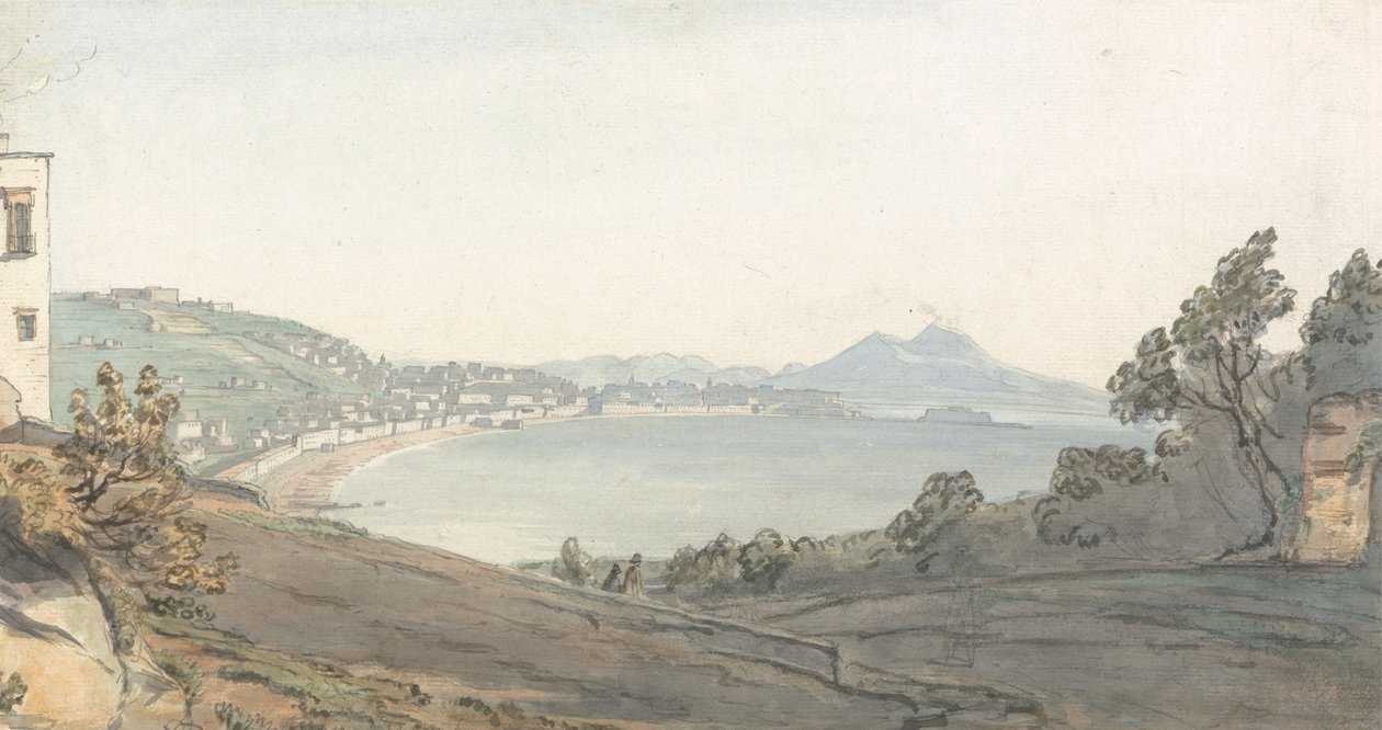 Chiaja di Napoli da Posillipo da Thomas Smith of Derby