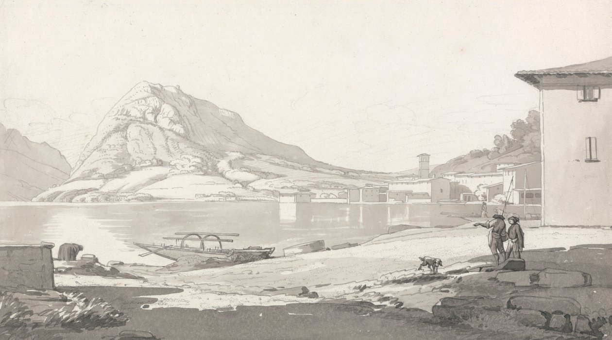 Città e lago di Lugano da Thomas Smith of Derby