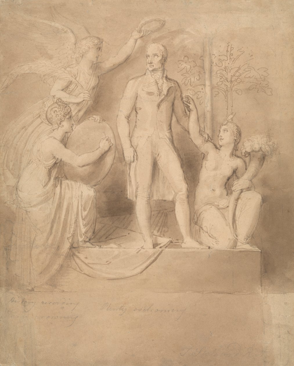 Studio per il Monumento di Wellington da Thomas Stothard