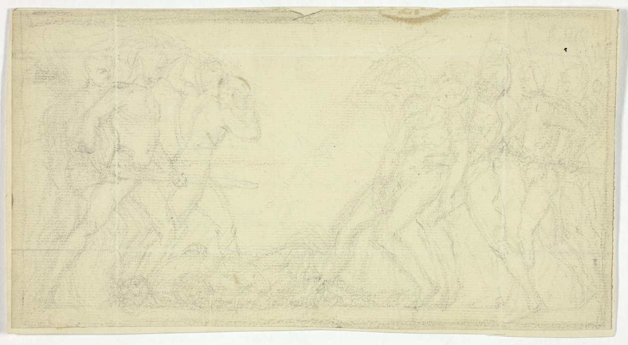 Fregio di guerrieri da Thomas Stothard