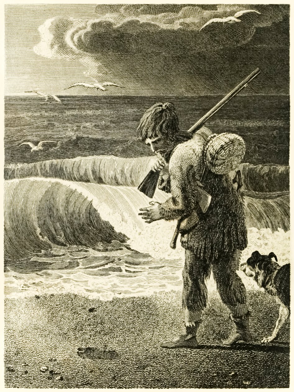 Robinson Crusoe scopre l
