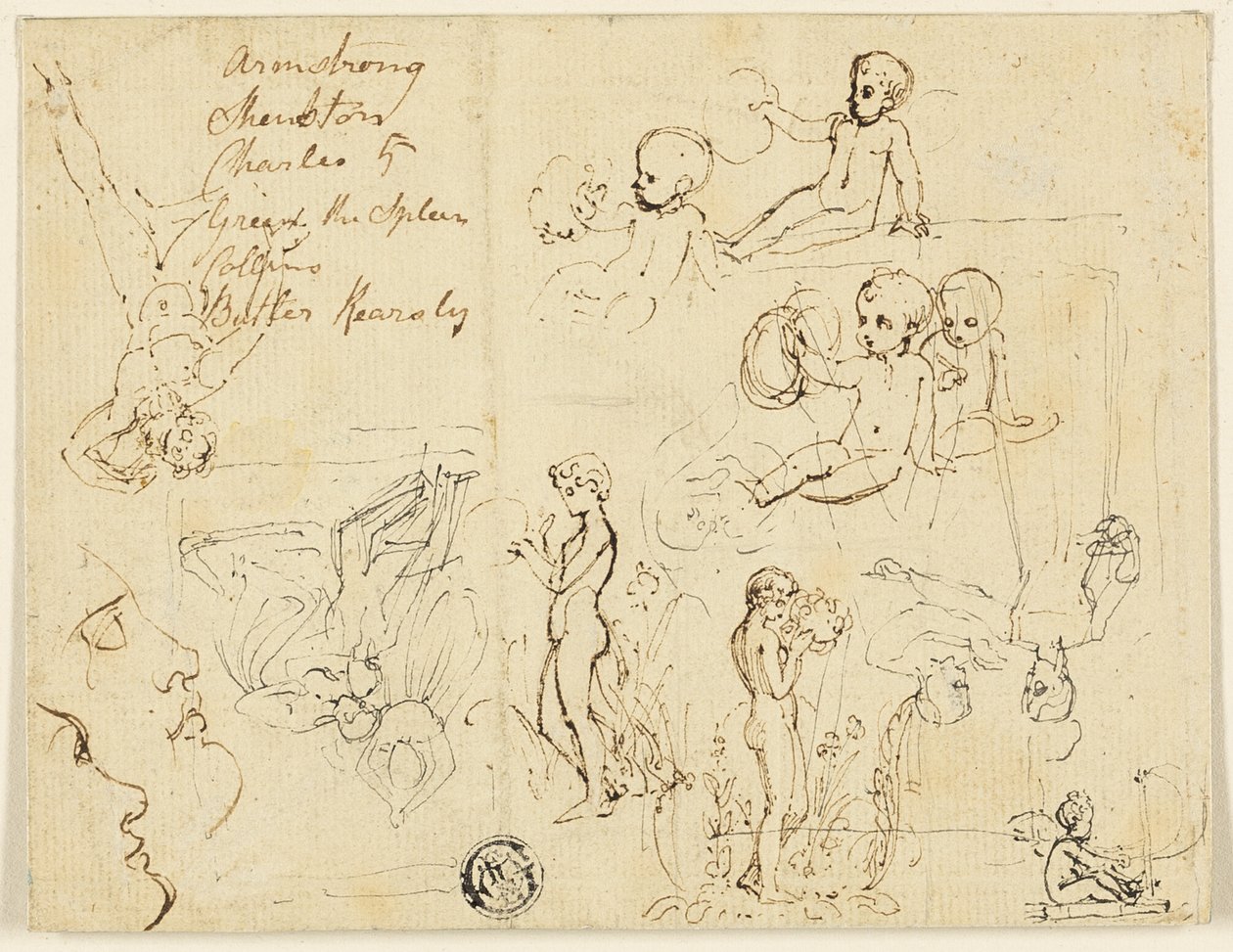 Schizzi per la poesia di Samuel Rogers da Thomas Stothard