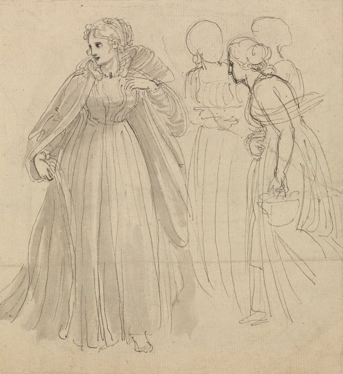 Studio per illustrazione - Una principessa con le sue ancelle da Thomas Stothard