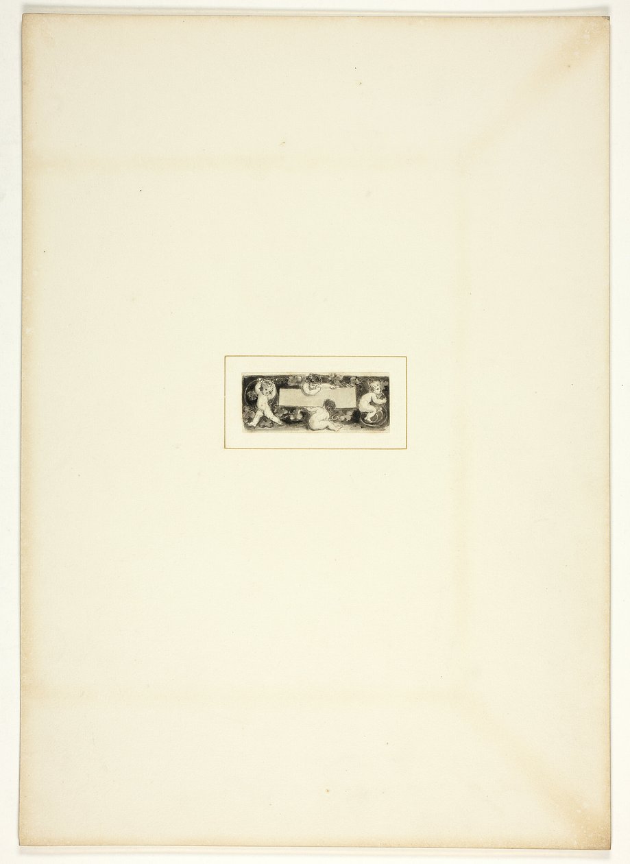 Studio per una tavola da I trionfi della temperanza, nel Royal Engagements Pocket Book del 1796 da Thomas Stothard