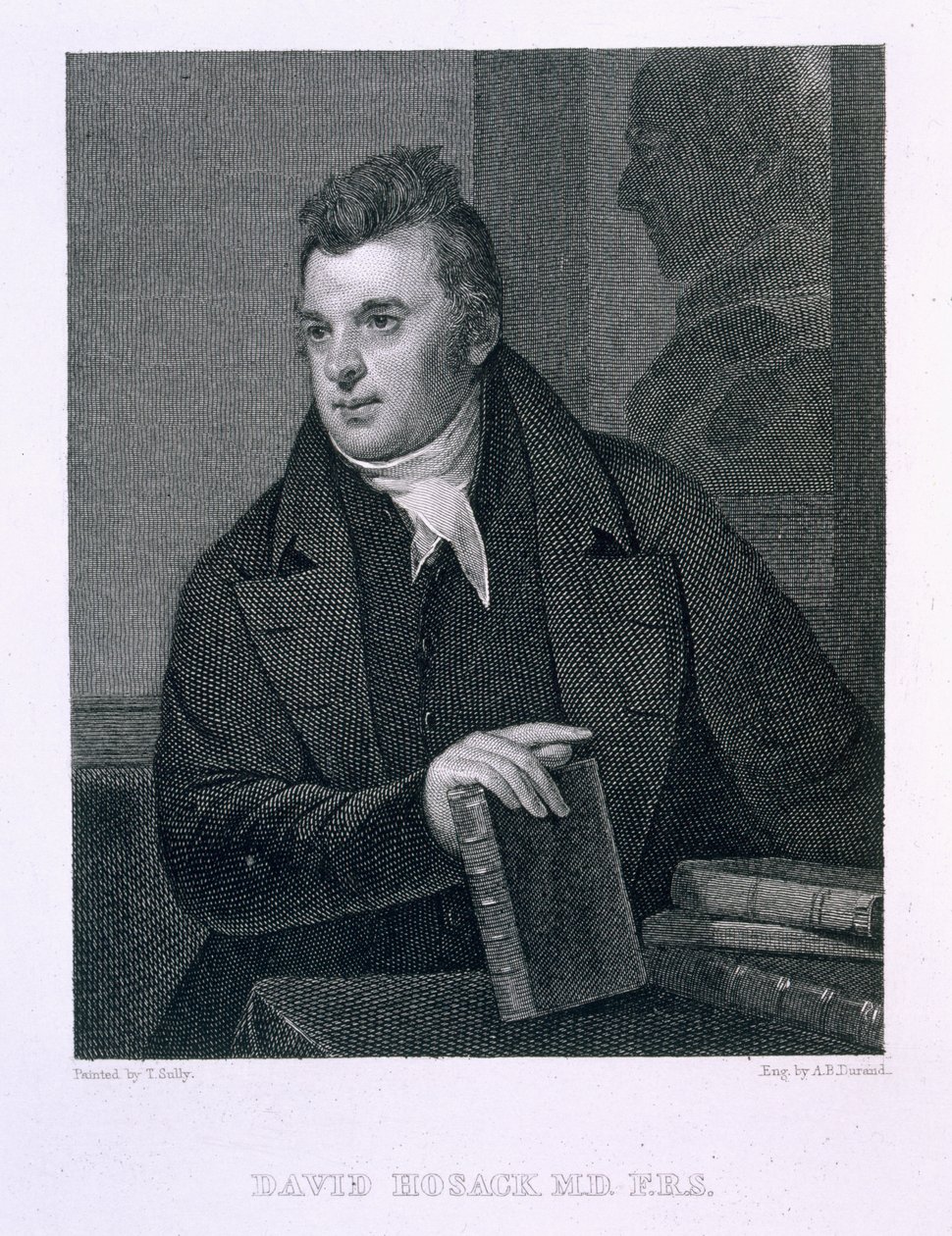David Hosack, inciso da Asher Brown Durand (1796-1886) da Thomas Sully