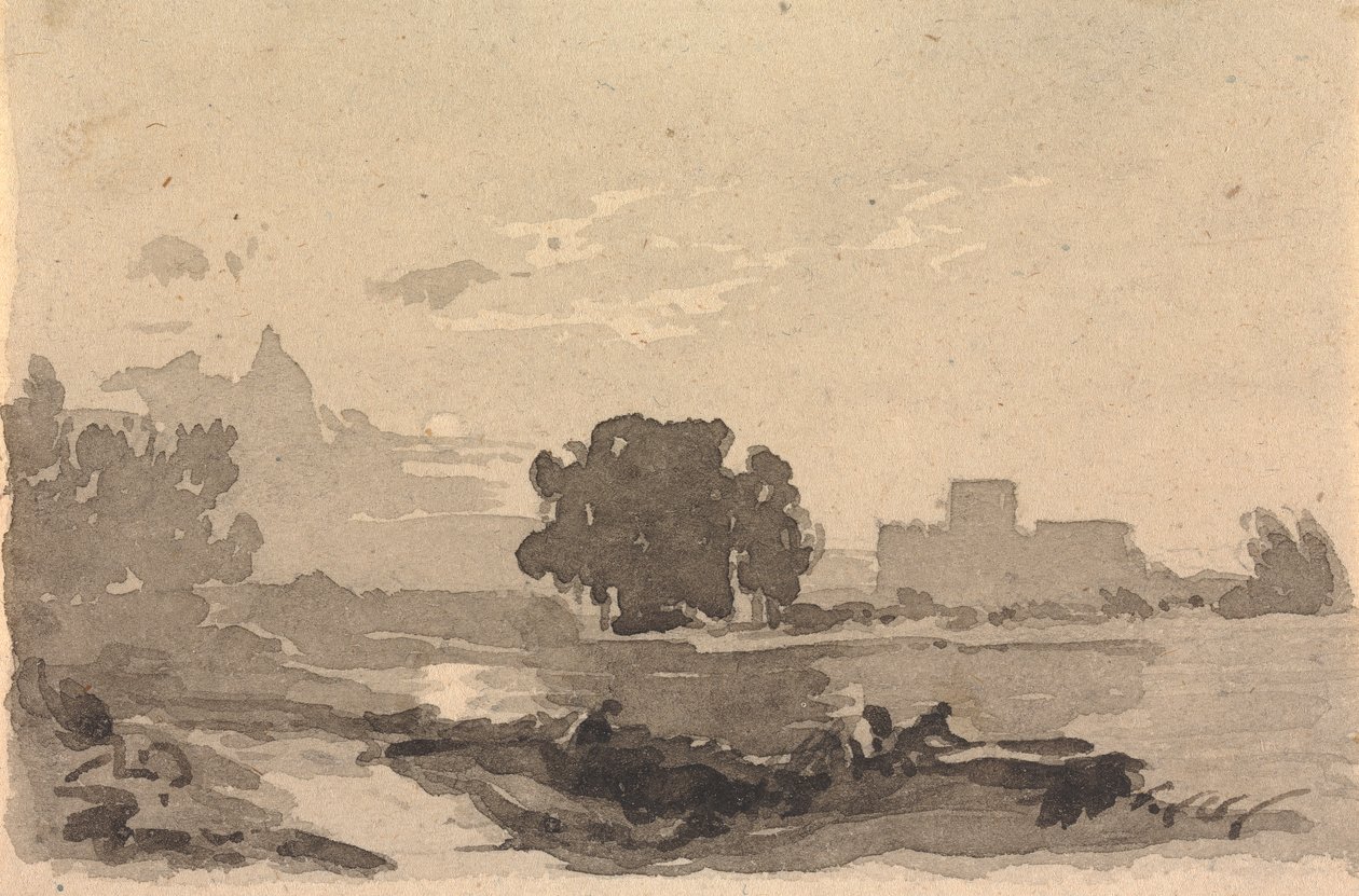 Paesaggio con Castello sullo Sfondo da Thomas Sully